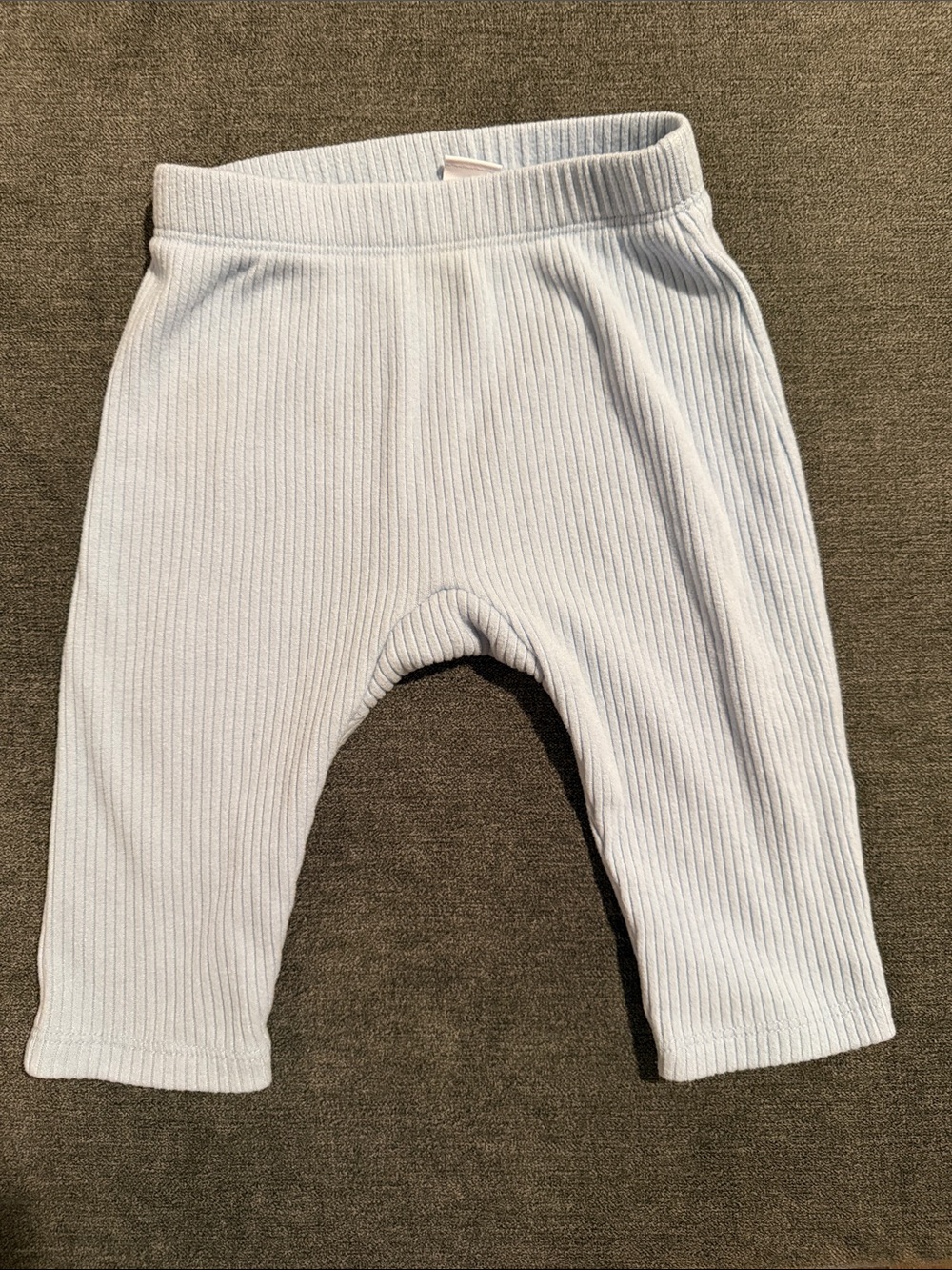 Old Navy Baby Ribbed Pants in Pale Blue